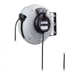 Удлинитель силовой на автоматической катушке Mavel Roll Compact (арт.808767), 15м, 230В, H07RN-F, 3X2,5мм2, 13A