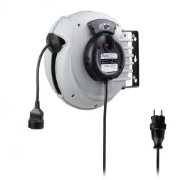 Удлинитель силовой на автоматической катушке Mavel Roll Compact (арт.808757), 15м, 230В, H07RN-F, 3X2,5мм2, 13A, с розеткой