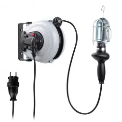 Светильник-переноска на автоматической катушке Mavel Rollamp Minor (арт.800390), LED, 12В/24В, 900Лм, 7+1м, H05VV-F